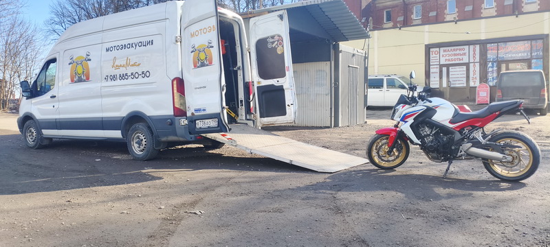 Перевезти мотоцикл из Шлиссельбурга в Санкт-Петербург Перевозка мотоцикла из Шлиссельбурга